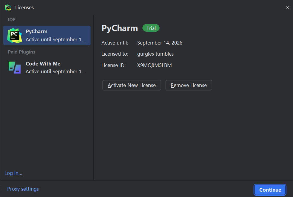 Pycharm 2024.2 最新激活破解教程（附激活码，亲测有效）